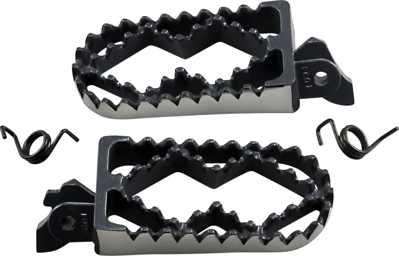 Ims Adventure Series Foot Pegs - Stainless Steel