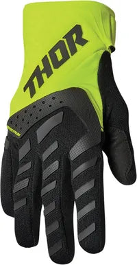 Thor Spectrum Mx Gloves - Black/Acid