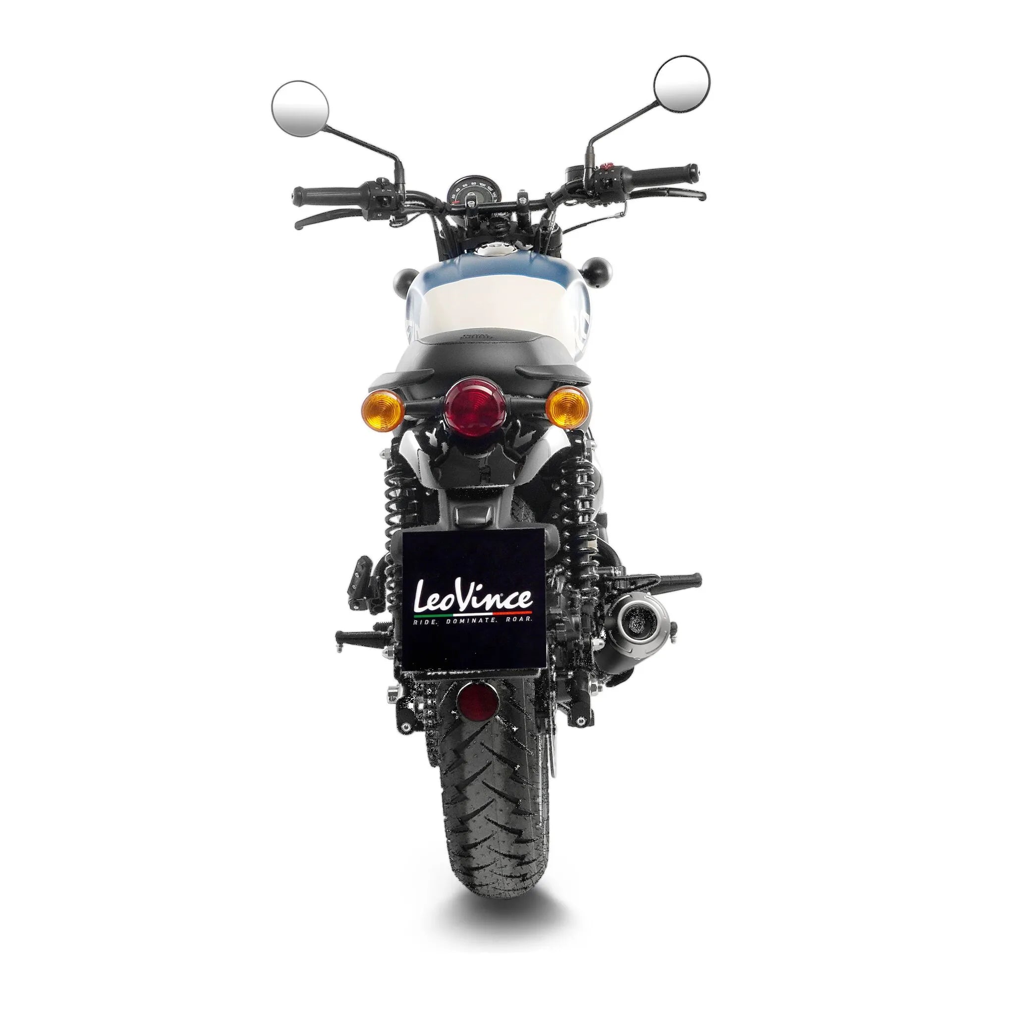 Leovince Gp One Slip-on Muffler Matte Black Stainless