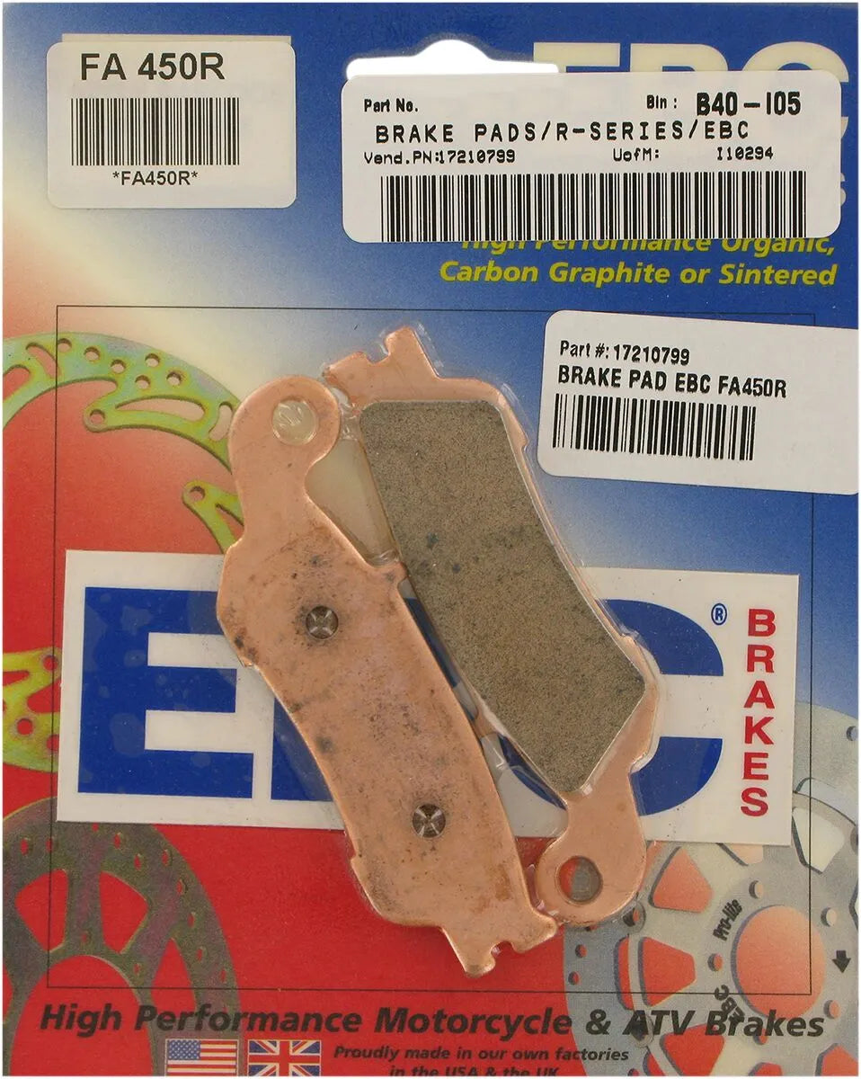 Ebc Long-life Sintered "R" Bromsbelägg - Fram