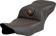Saddlemen Dragon Scale Roadsofa Seat - For Harley Davidson