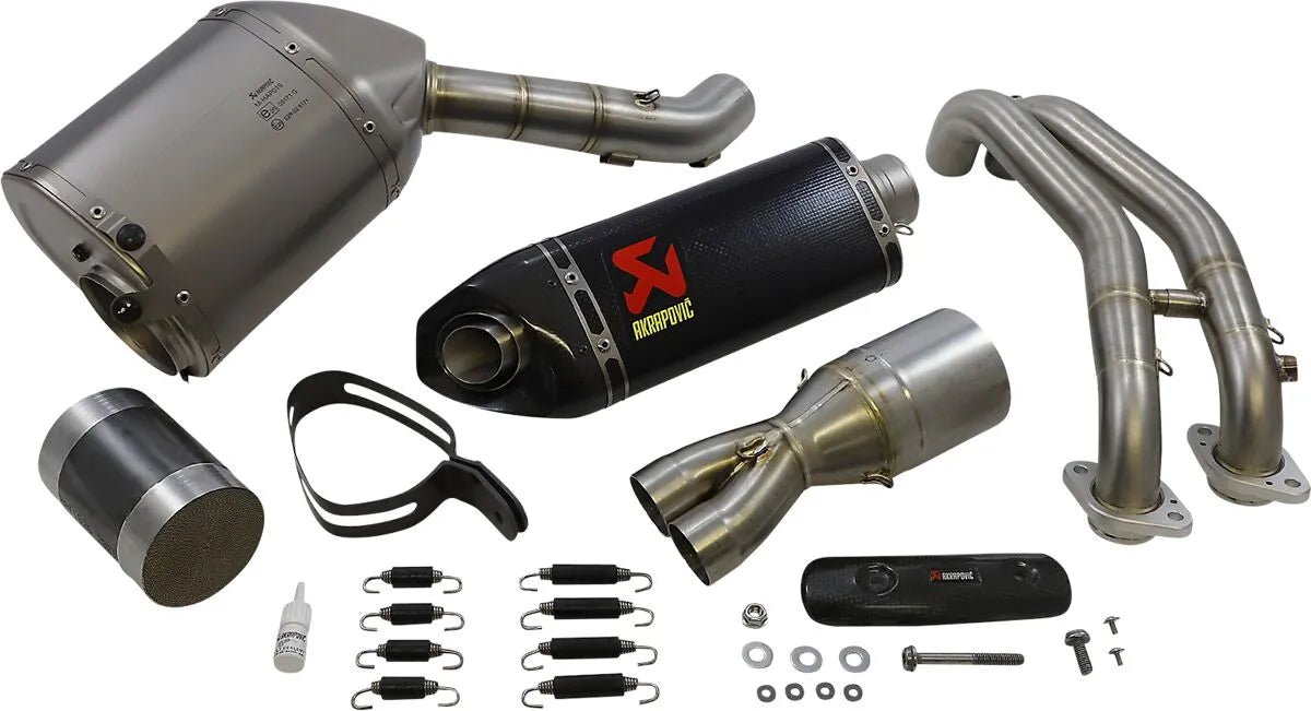 Akrapovic Racing Line Komplett Avgassystem för Aprilia RS 660 - Väglaglig & Besiktningsgodkänd