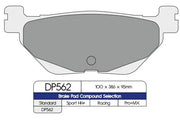 Dp Brakes Standard Sintermetall - Bak