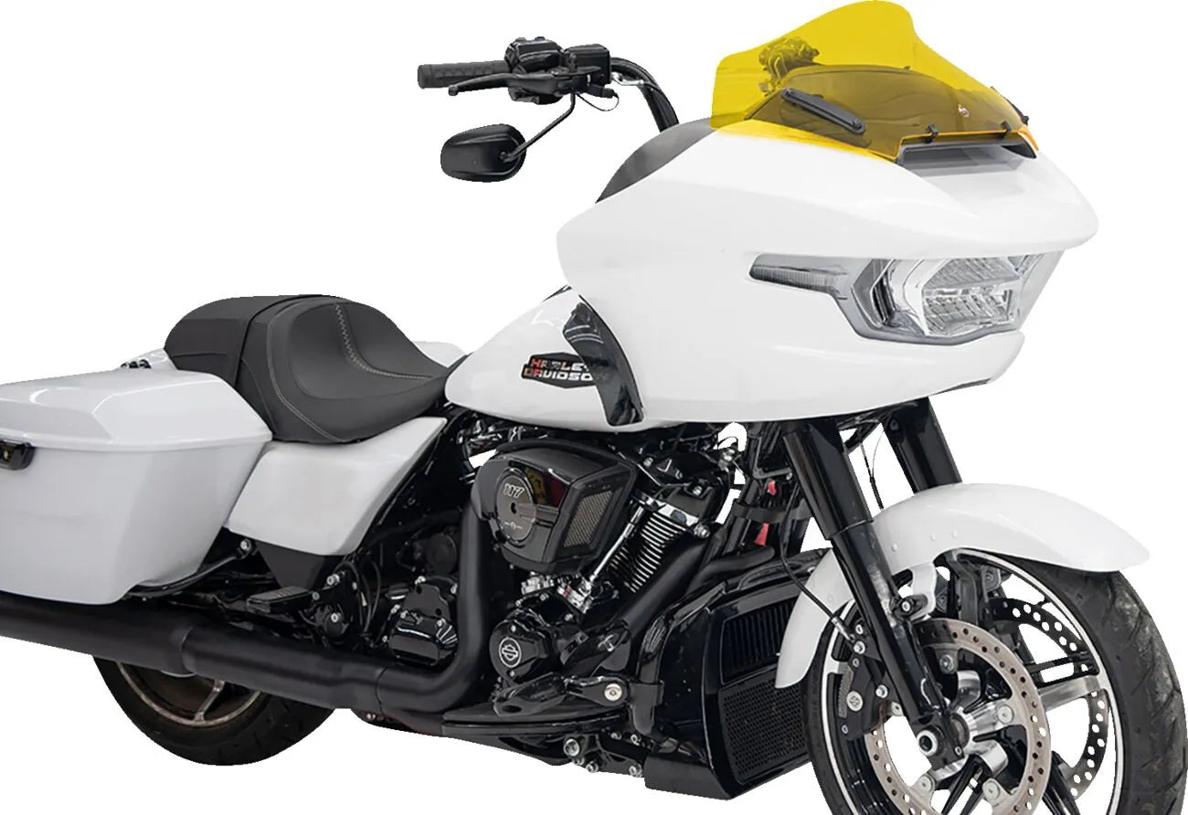 Klock Werks Kolor Flare Sport Windshield - Yellow