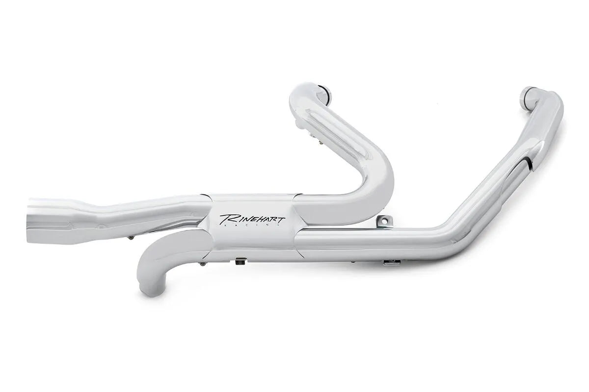 Rinehart Racing Slimline Dual Avgasrör för Harley M8 Touring