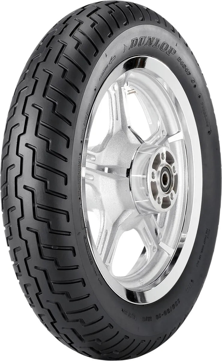 Dunlop D404 Tire 130/70-18 Front Blackwall