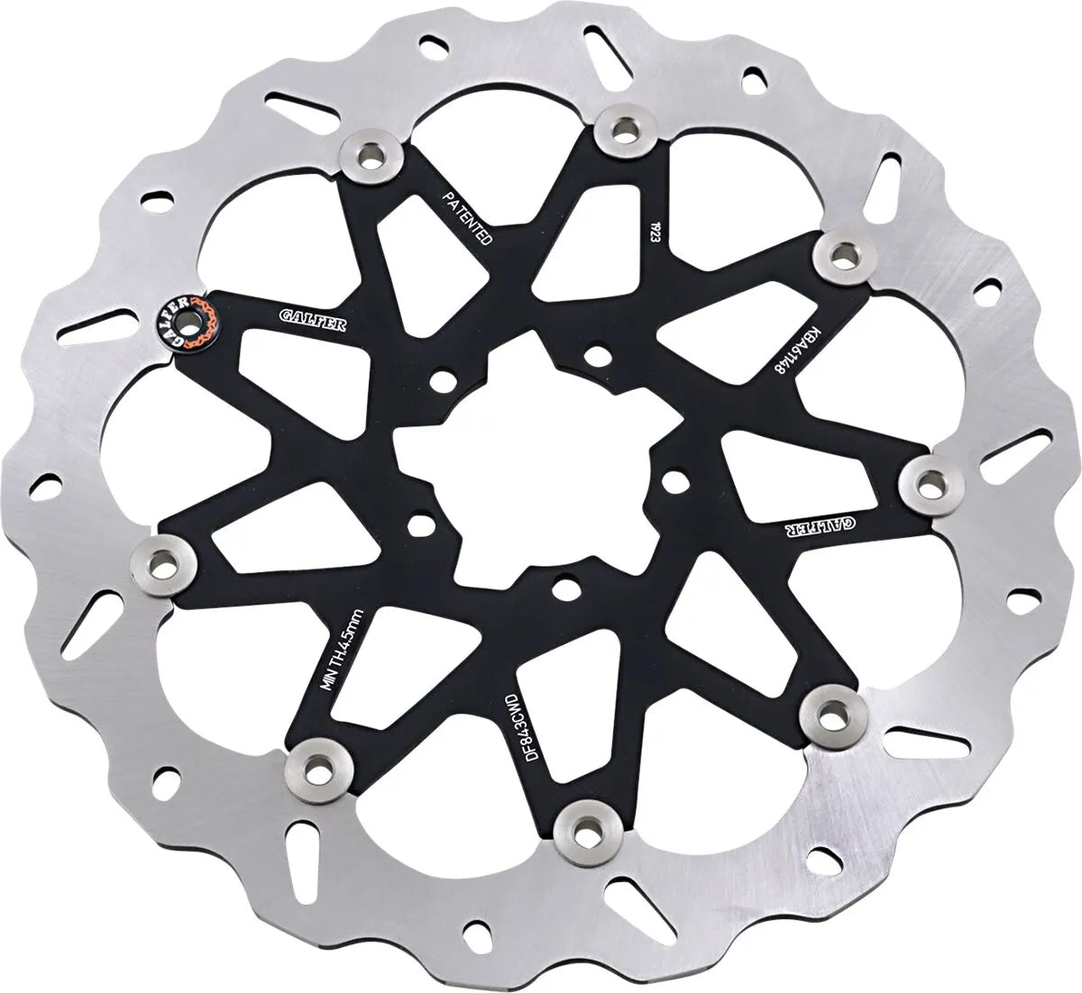 Galfer Brake Rotor For Motorcycle - 320mm Stainless Steel