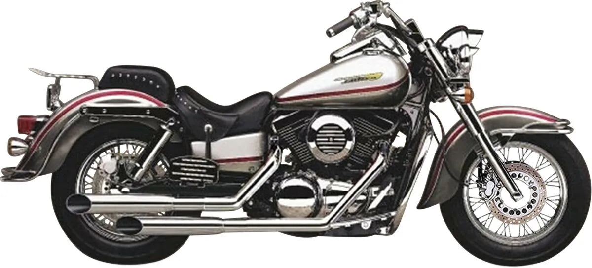 Cobra Classic Deluxe Avgassystem Komplett System Krom