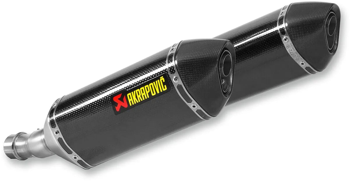 Akrapovic Slip-on Ljuddämpare Street För Prestandauppgradering - ECE Väglaglig