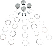 Wiseco Forged Piston Kit - 600cc, 13.5:1 Compression