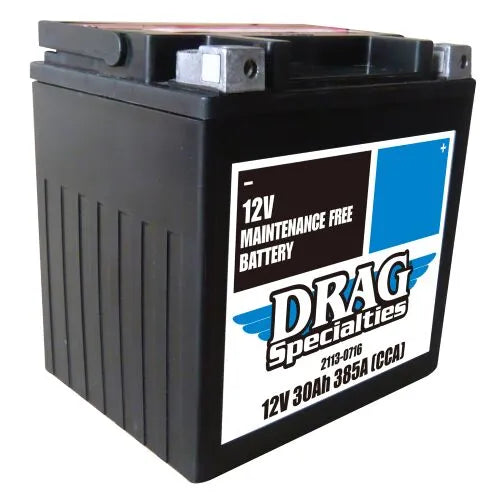 Drag Specialties Maintenance Free Battery