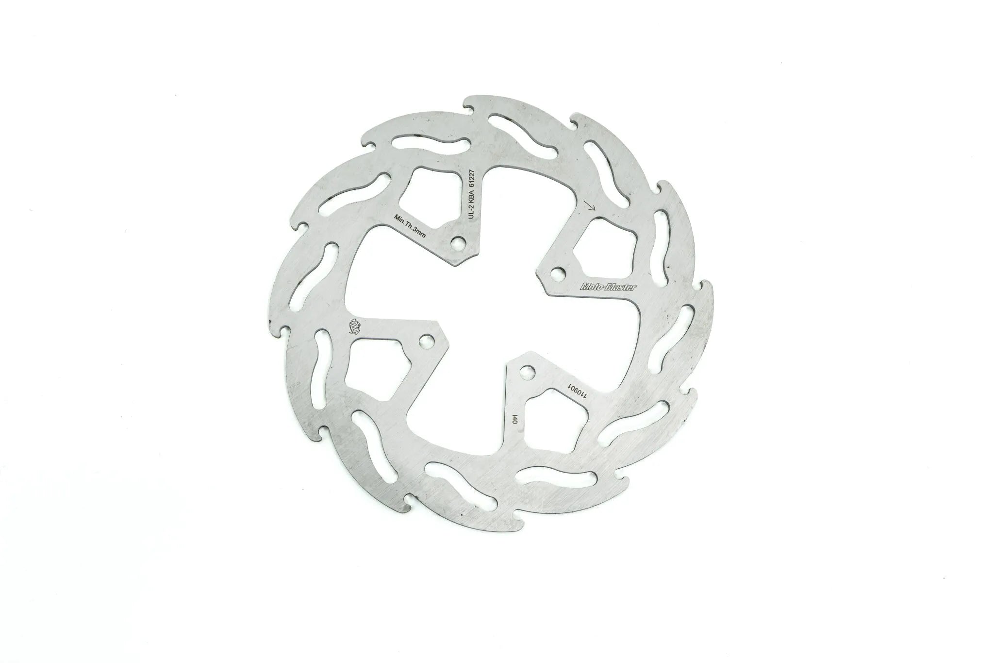 Moto-master Flame Series Fast Broms Rotor - Bak