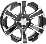 Itp Ss312 Alloy Wheel - Black Matte 14"