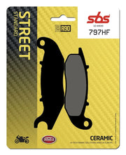 Sbs Hf Street Ceramic Organic Brake Pads - Front