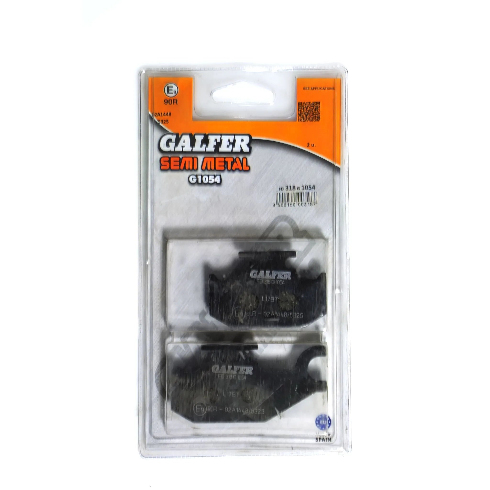 Galfer Semi-metallic Bromsbelägg För Oem Ersättning - Fram & Bak