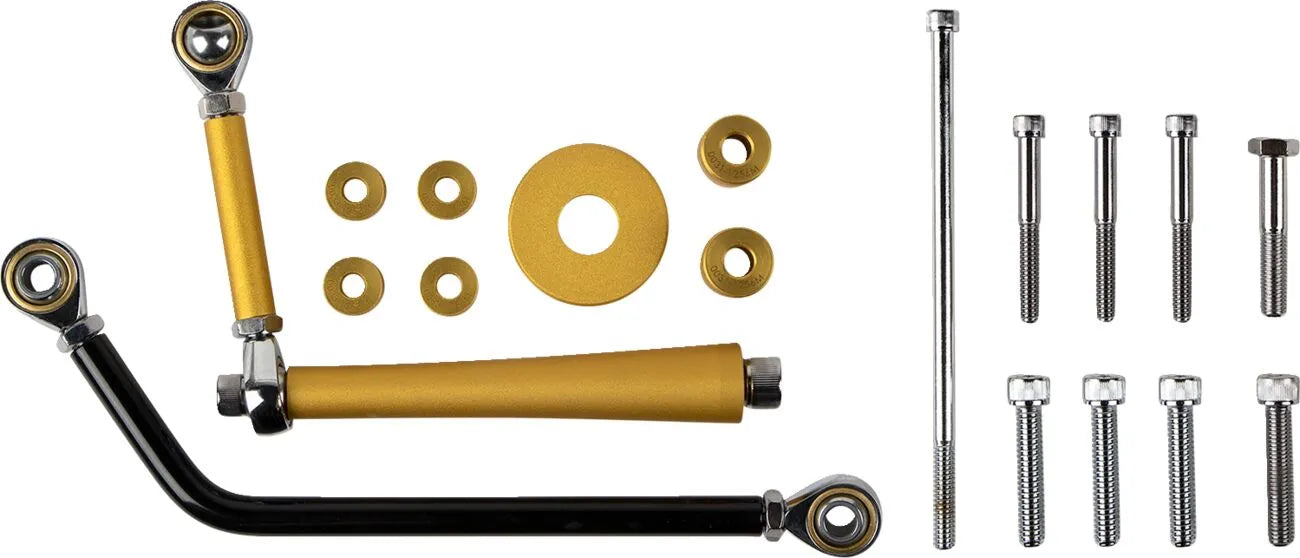 Performance Machine Mid Controls - Gold Anodized