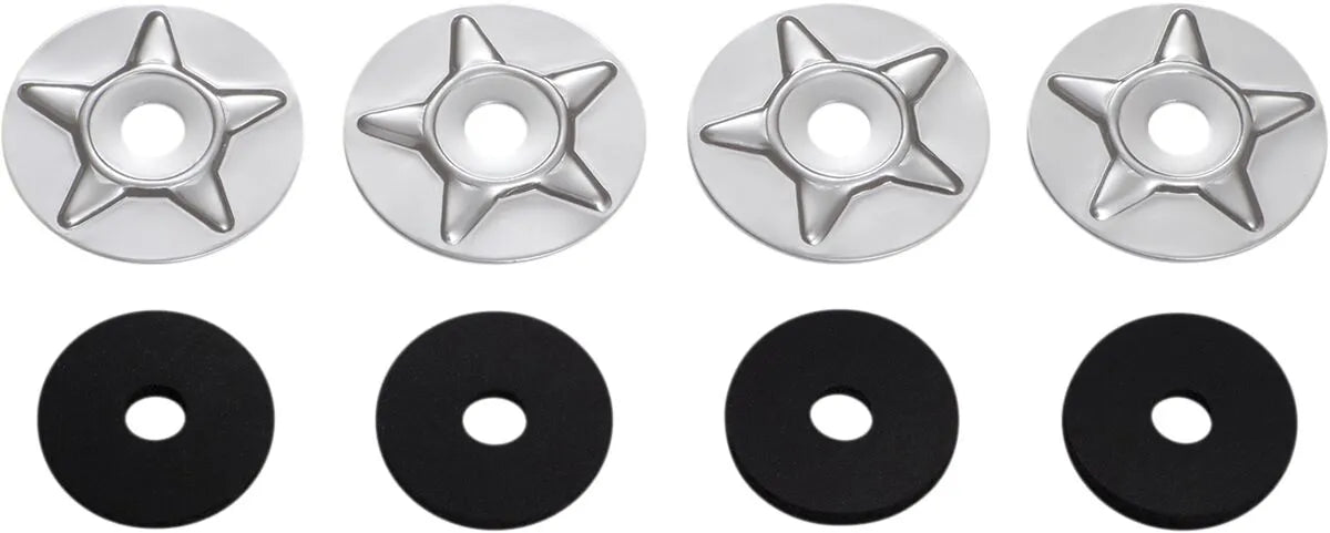 Show Chrome Star Washer With Rubber Washer