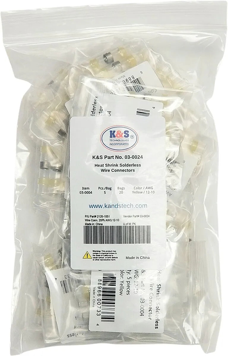 K&s Technologies Solderless Wire Connectors