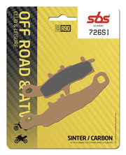 Sbs Si Offroad Sintered Bromsbelägg - Fram