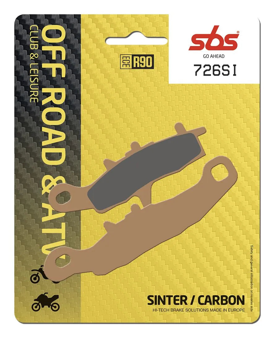 Sbs Si Offroad Sintered Bromsbelägg - Fram