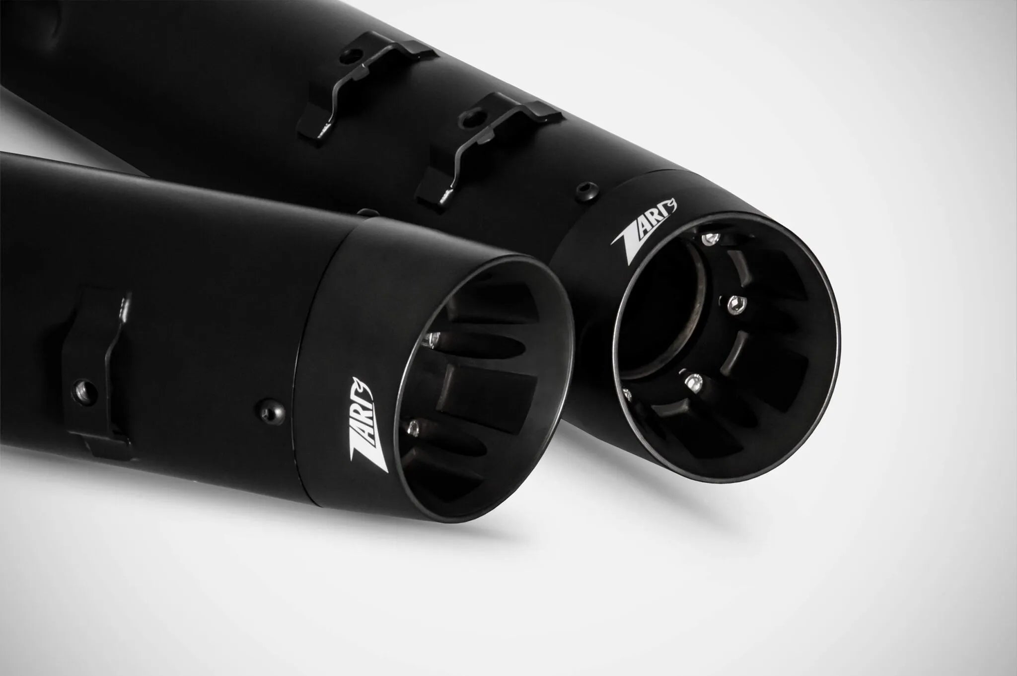 Zard 4.33" Slash-cut Slip-ons Muffler For Hd-touring