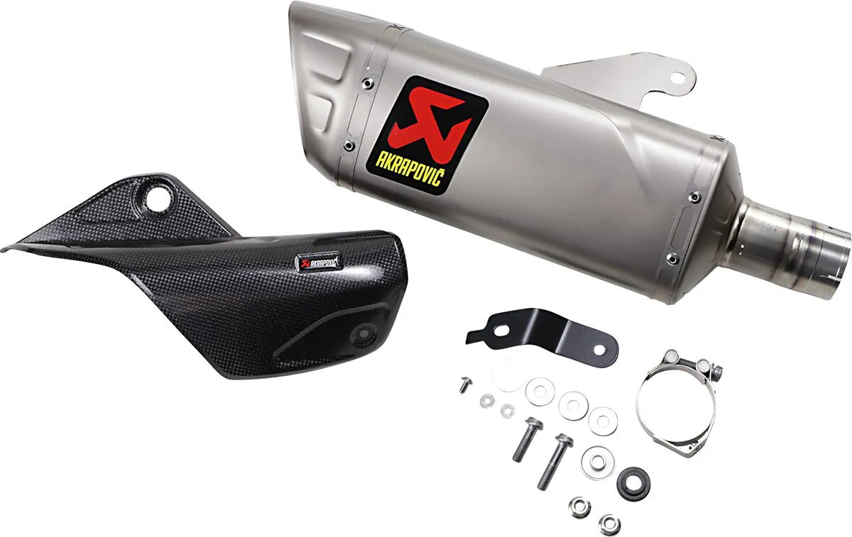 Akrapovic Titanium Slip-on Line Ljuddämpare - ECE Väglaglig