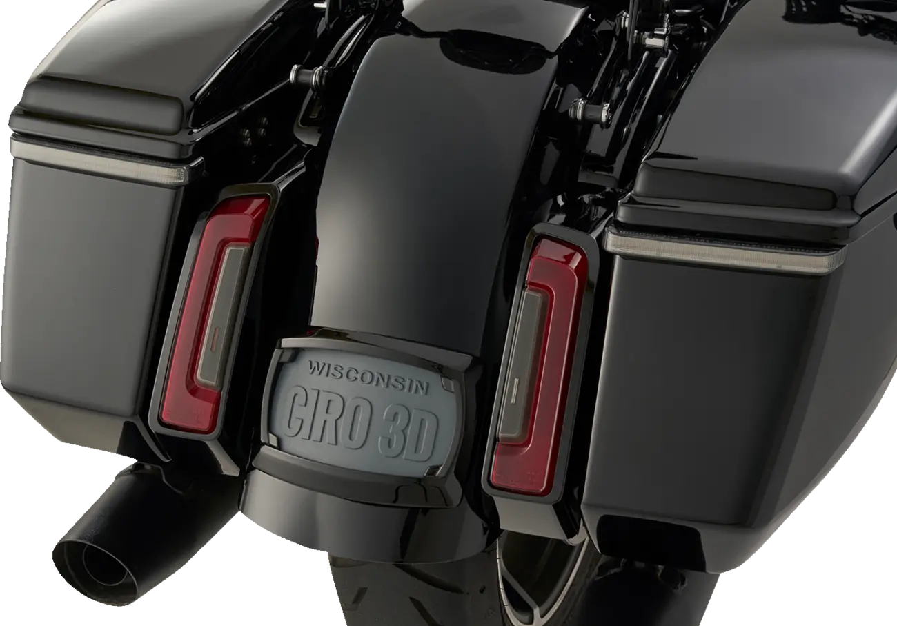 Ciro Bag Blades® With Lightstrike® Led Saddlebag Lights