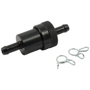 MCS Black aluminum fuel filter 5/16"