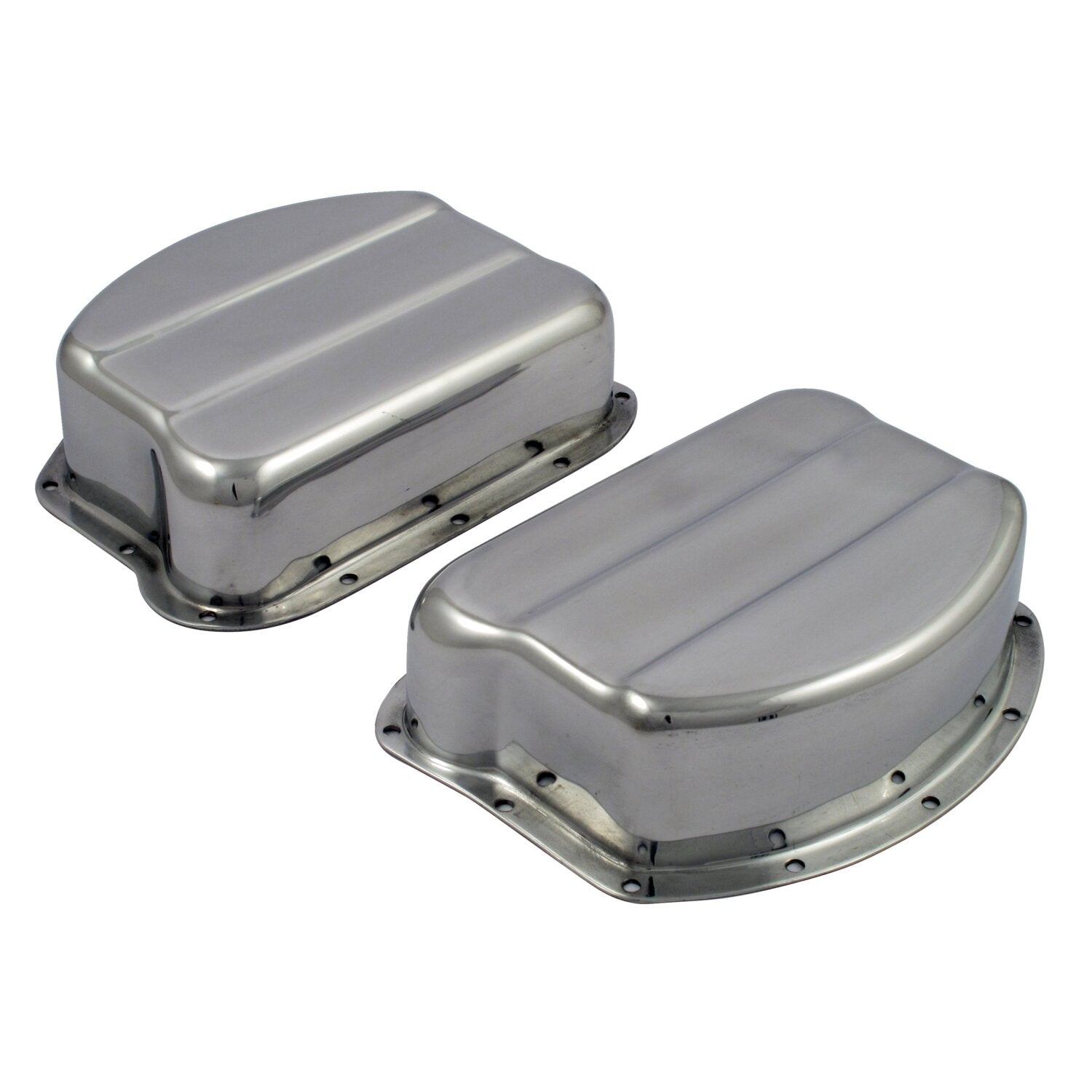 Paughco Rocker covers - OEM style aluminum - Polished