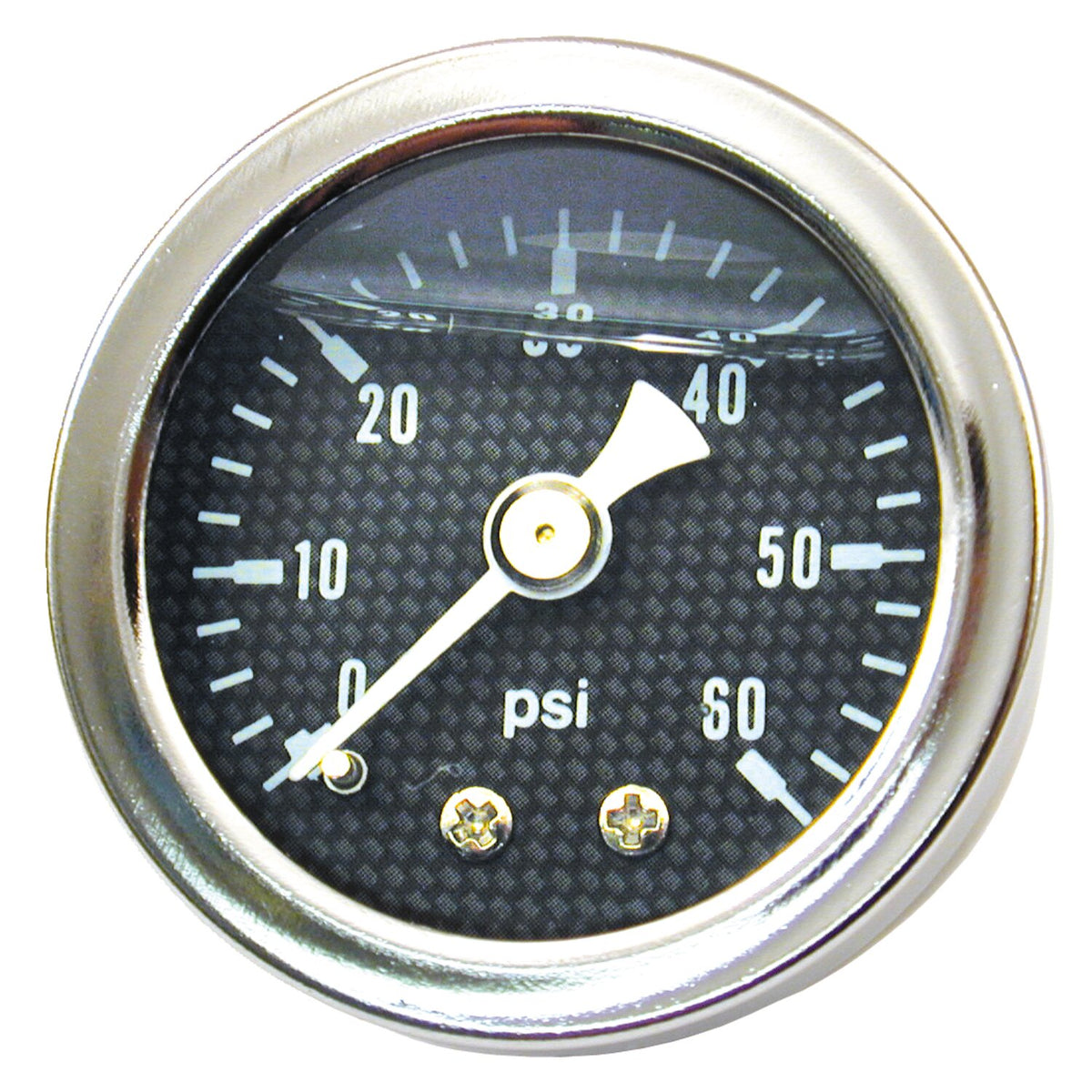 MCS Oil pressure gauge 'Carbon Face' - 0-100 PSI