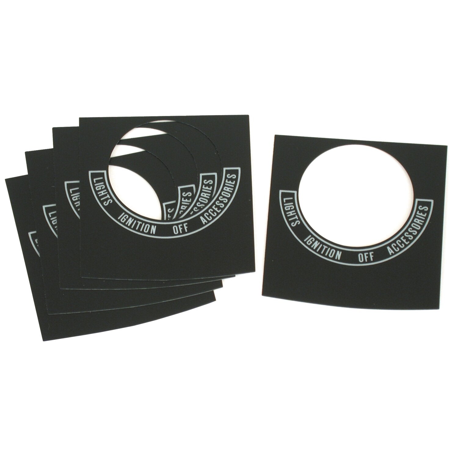 MCS Ignition switch decal