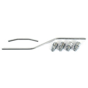 MCS Shovel rocker box oil line kit - Chrome