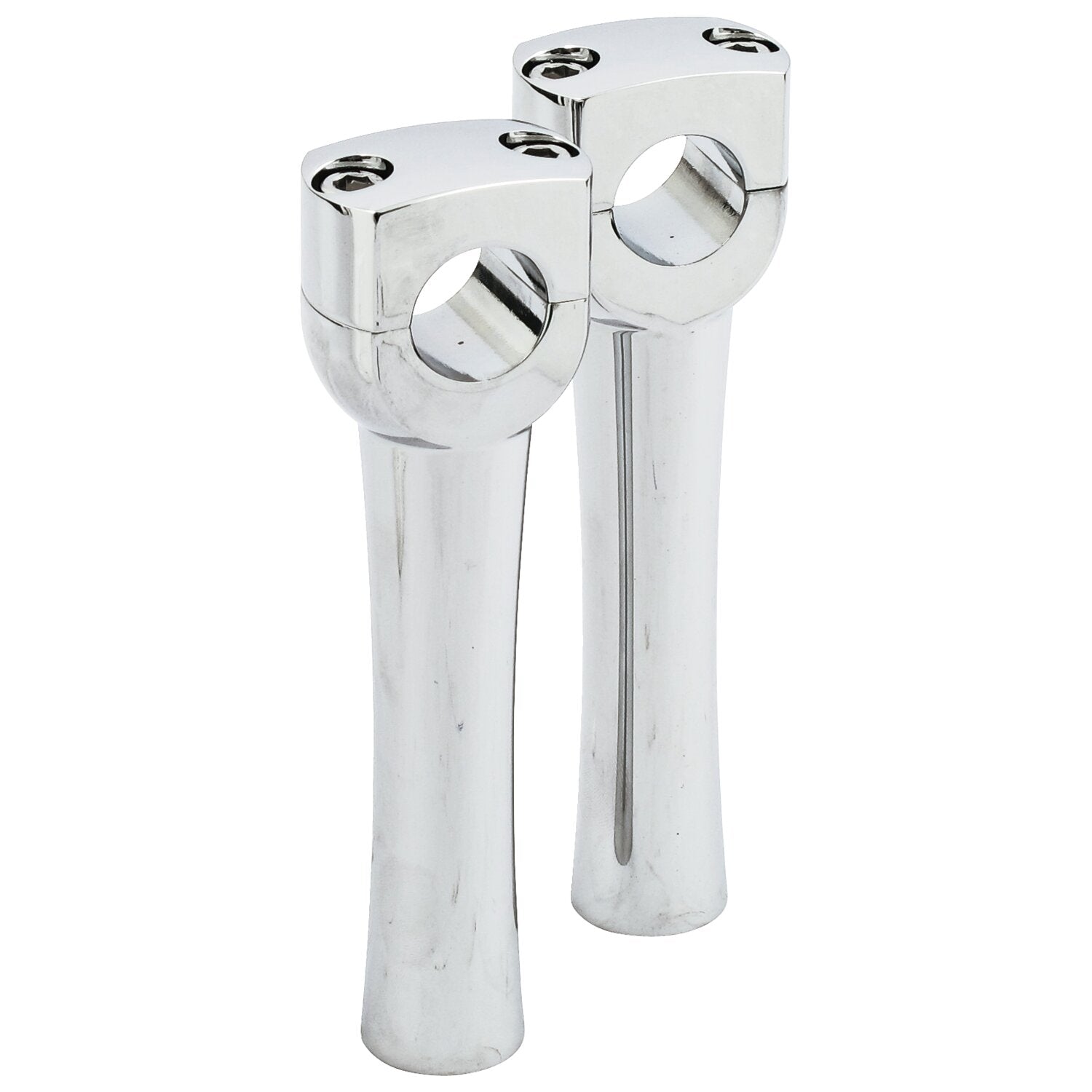 MCS Dighton 6" domed risers - Chrome