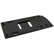 MCS 4-speed transmission mount plate - Black