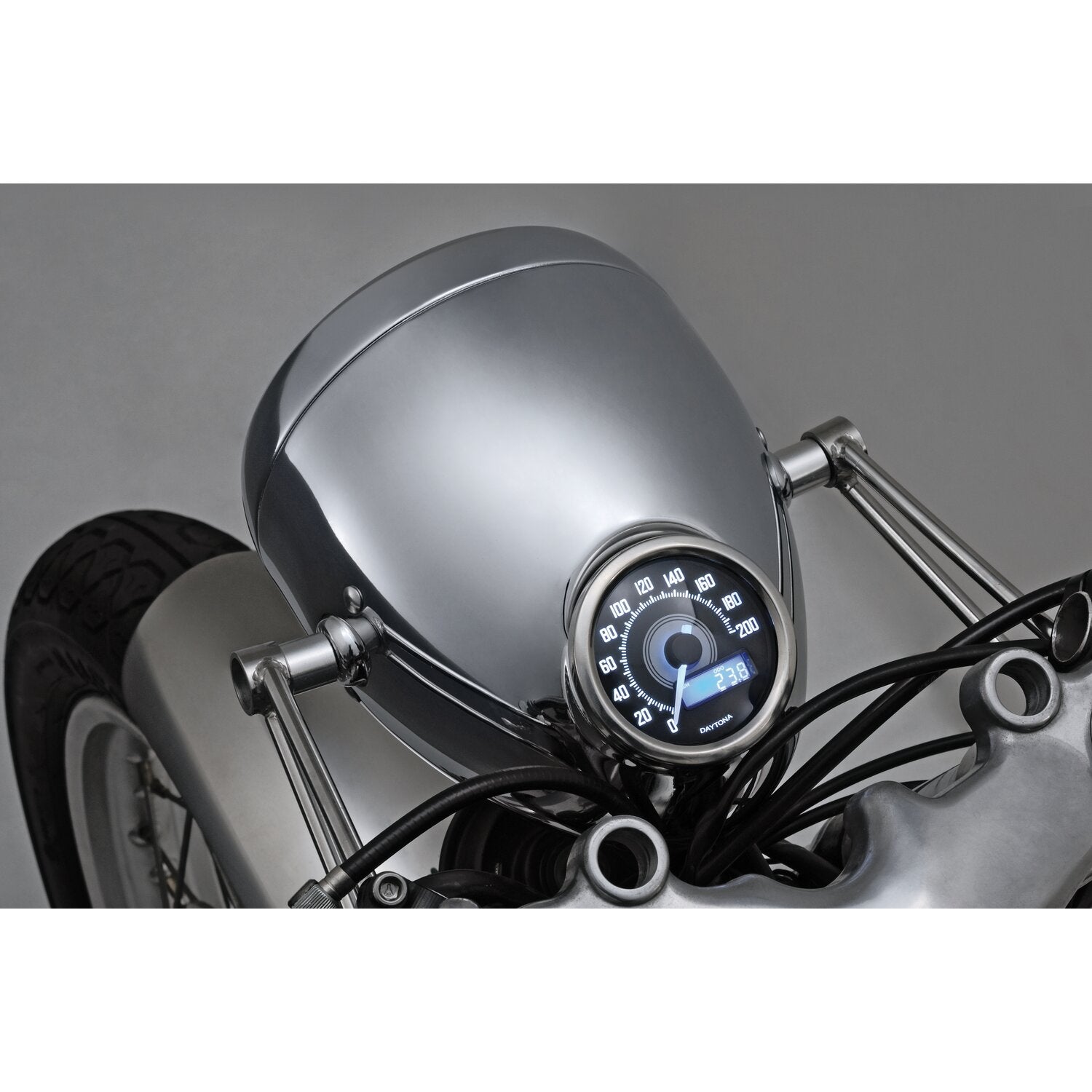 Daytona Vintage 5-3/4" headlamp - Chrome