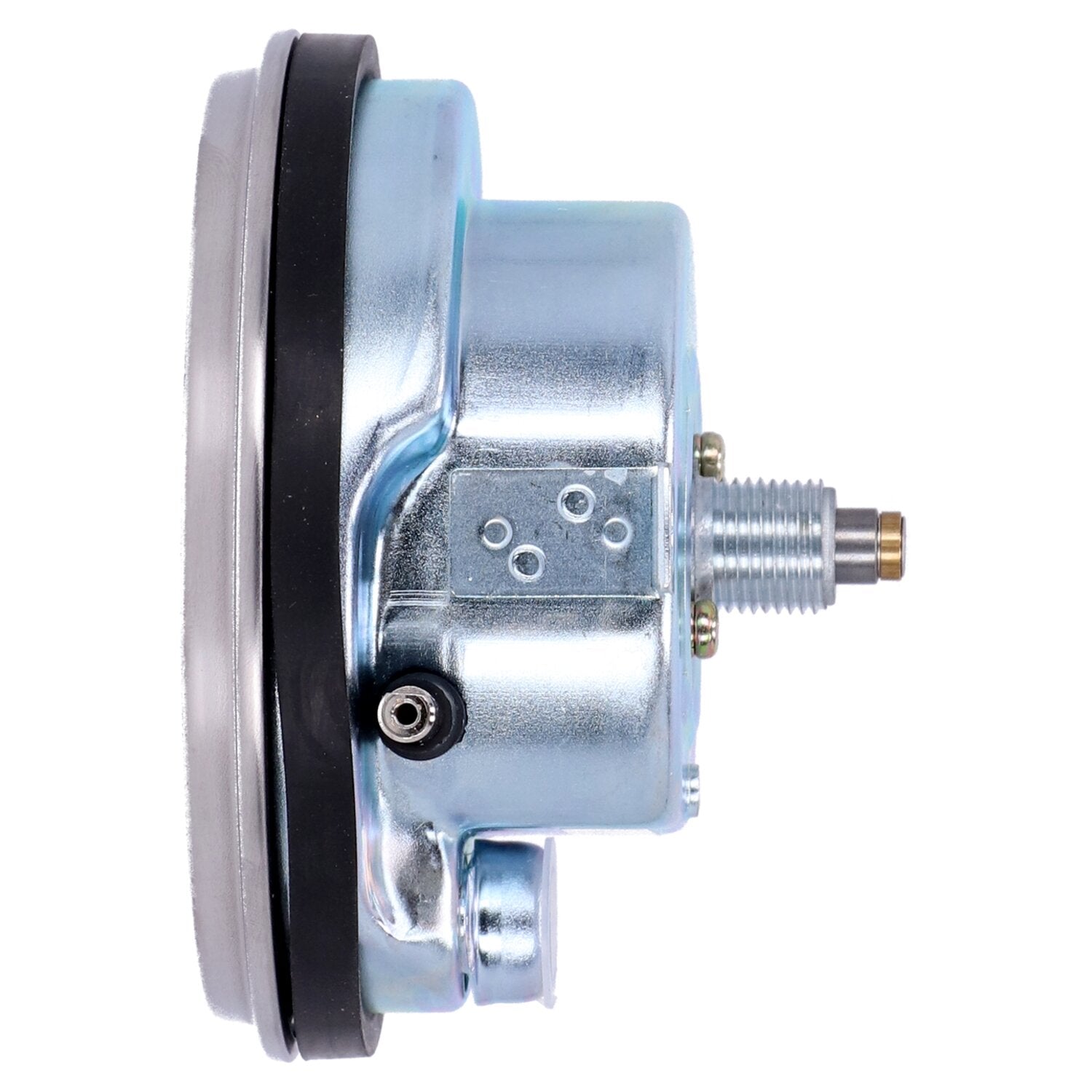 MCS FL speedometer '62-67 electra face' black/gold - 2:1 kmh