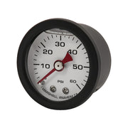 Marshall oil pressure gauge 0-60 PSI - Black housing
