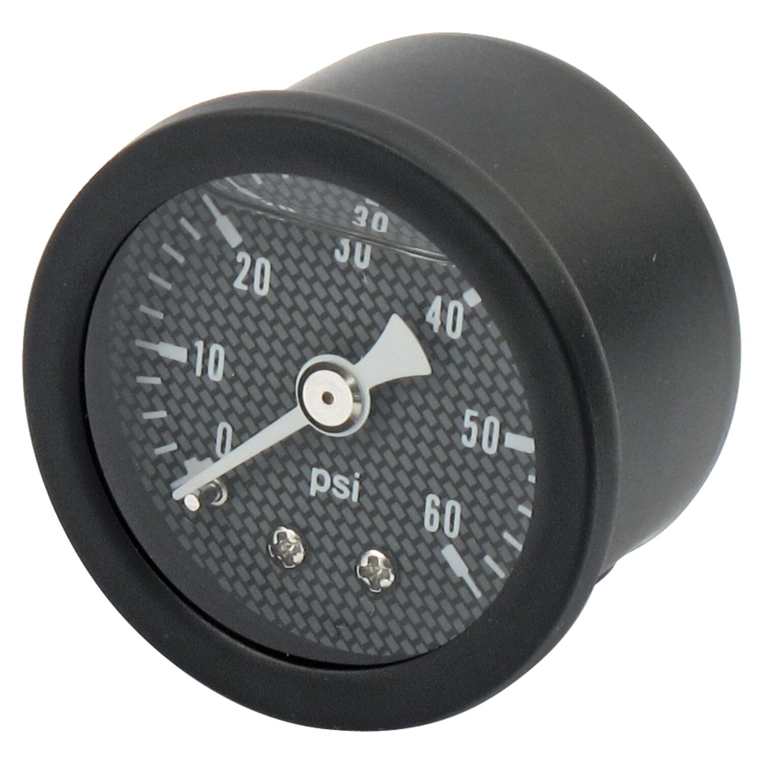 Marshall oil pressure gauge 0-60 PSI - Black housing