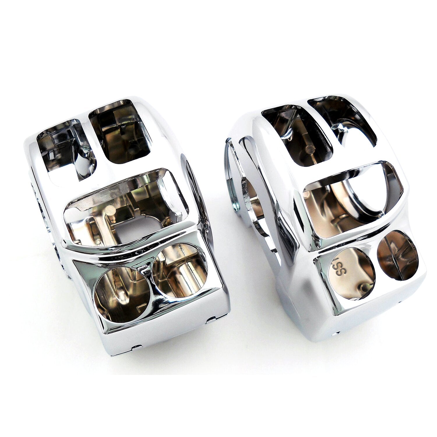 MCS Switch housing set - Chrome