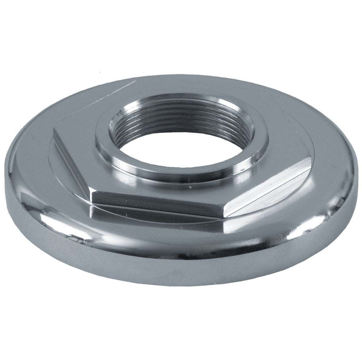 MCS Fork bearing adjuster cone - Chrome