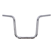 MCS 1-1/4" Buffalo Apehangers 12" high chrome