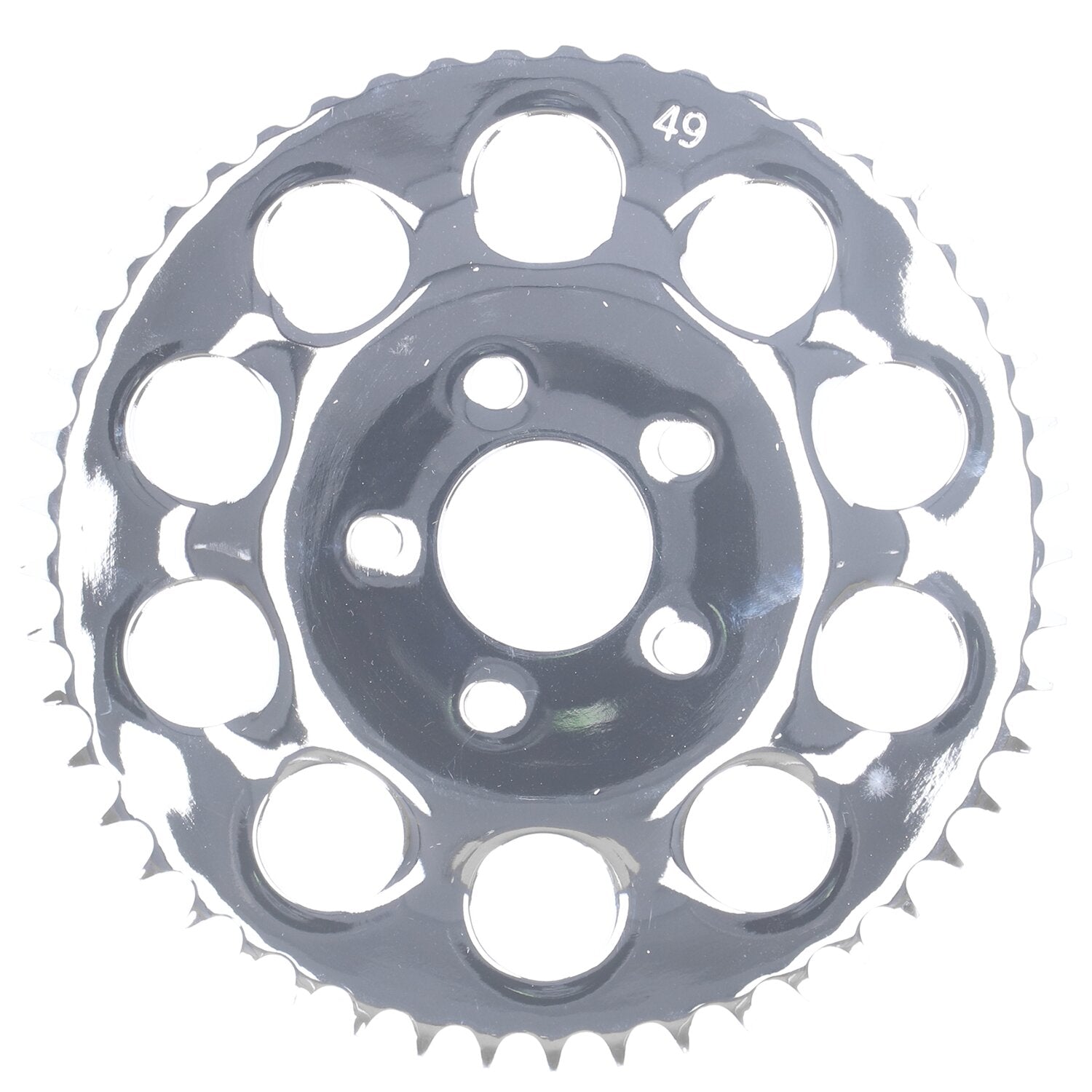 MCS Rear sprocket chrome - 49t