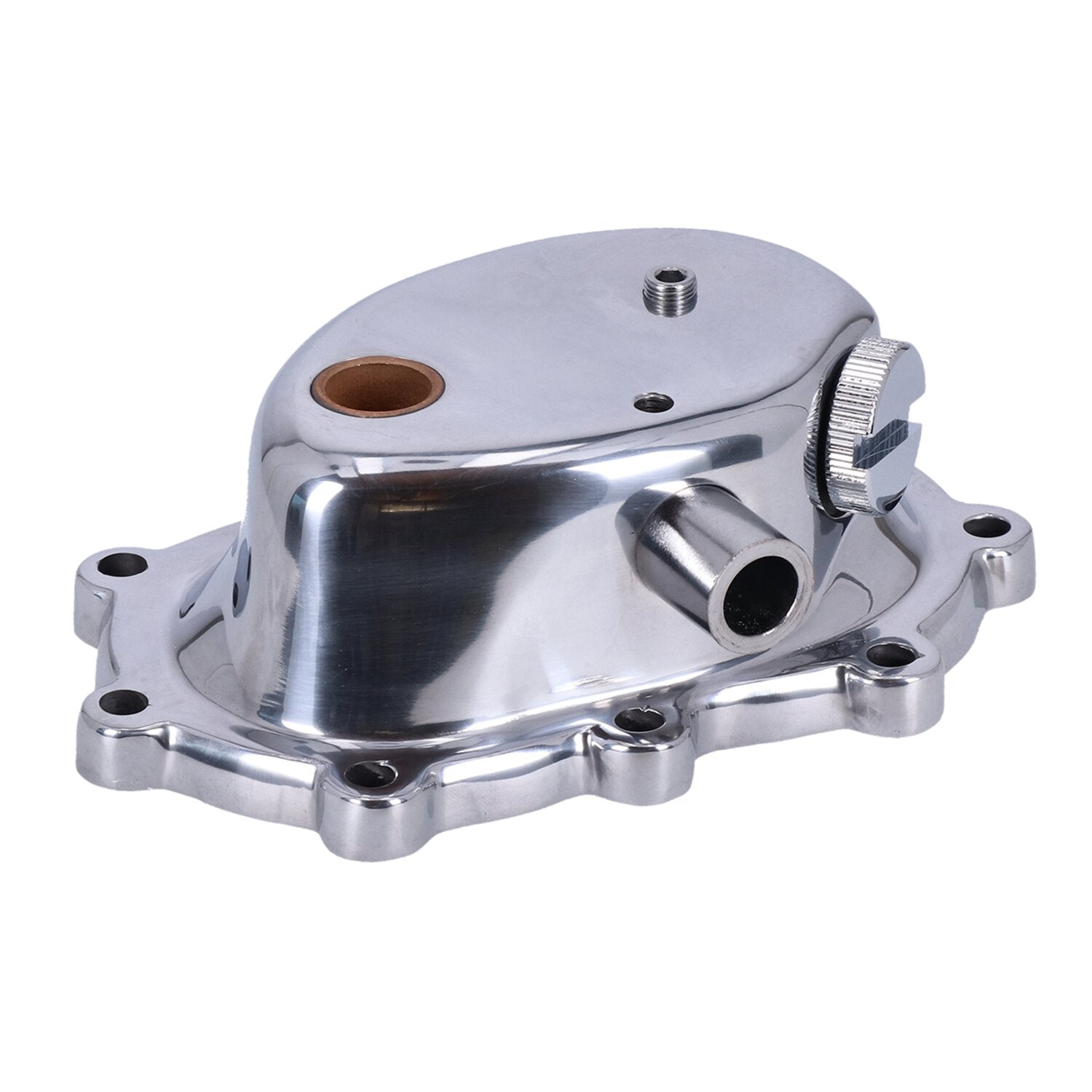 MCS Transmission end cover - kickstart - Polished