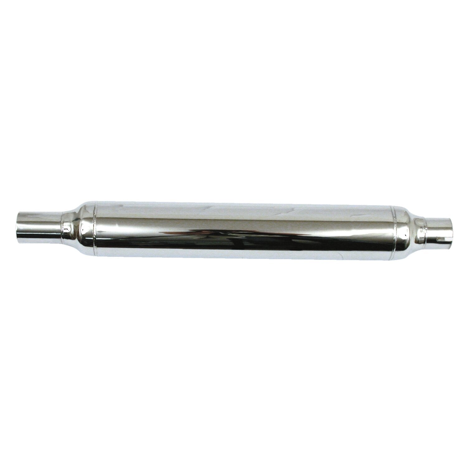 MCS 58-E78 OEM style Cigar type muffler 25" long chrome