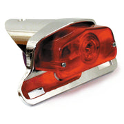 MCS Lucas taillight assembly - with bracket - Chrome