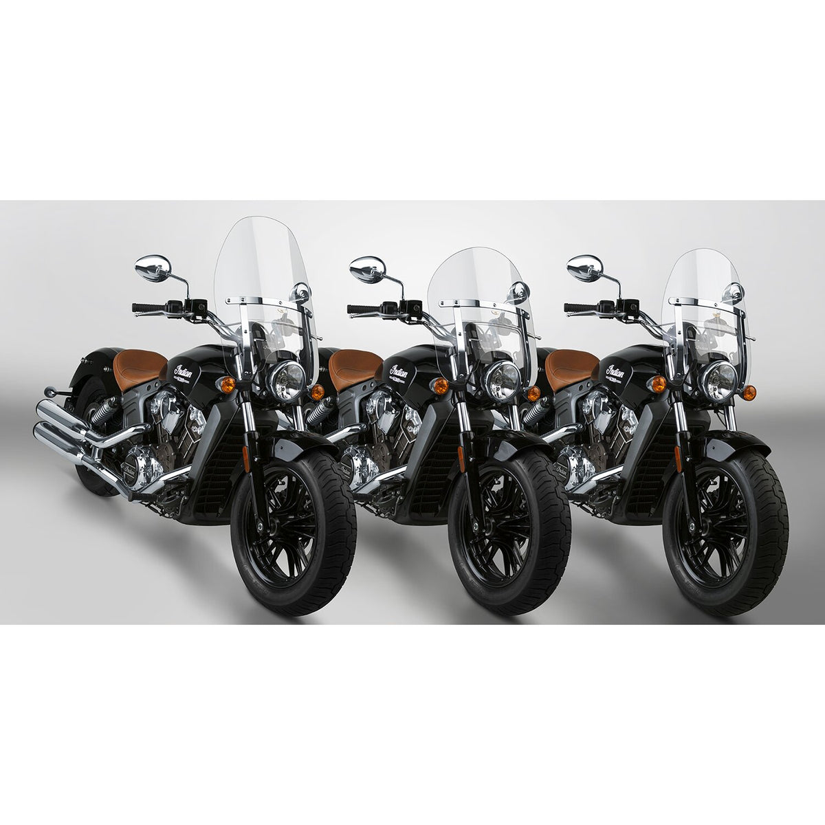 National Cycle Custom Heavy Duty™ windshield - Light gray