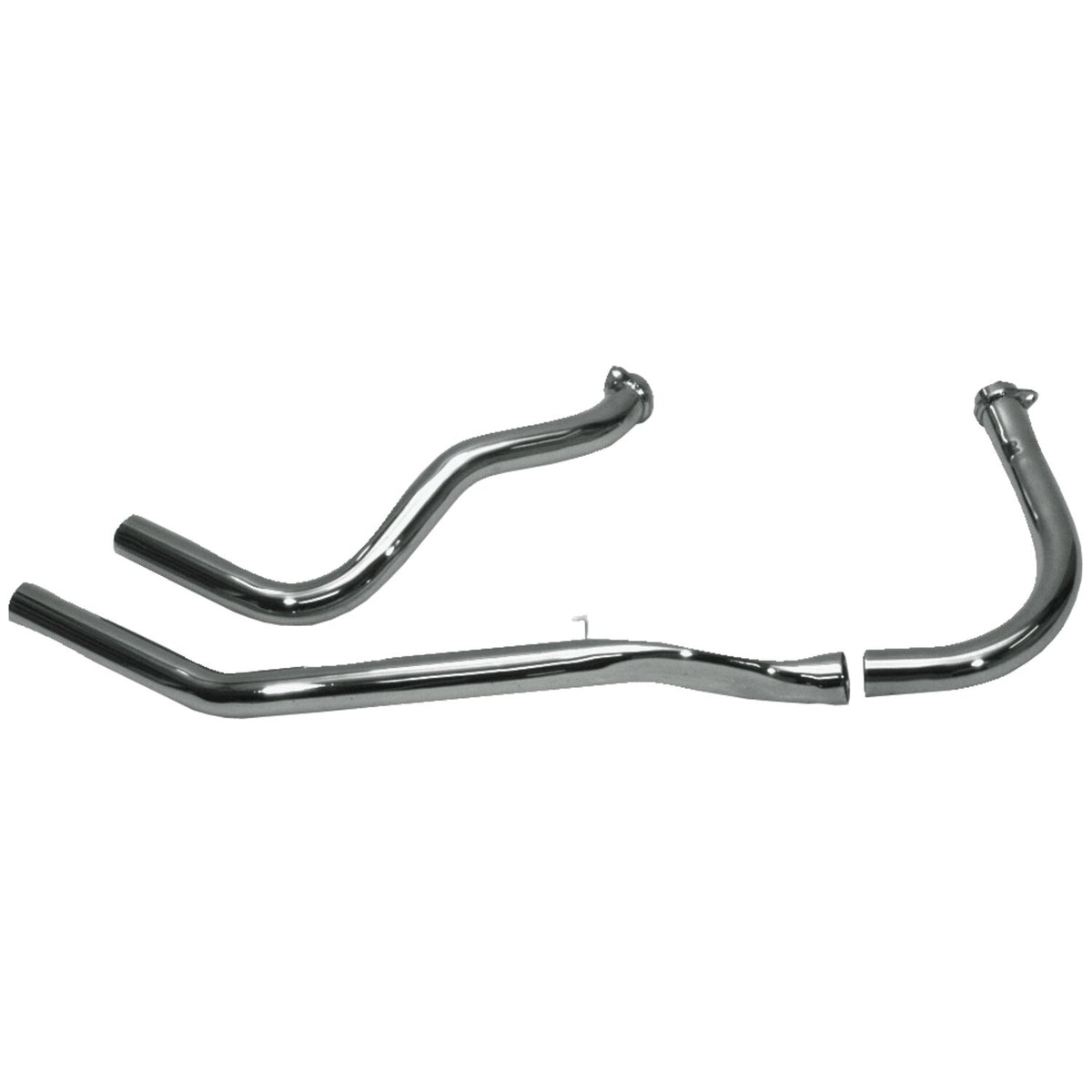 Paughco Upswept head pipes - over transmission Slash cut