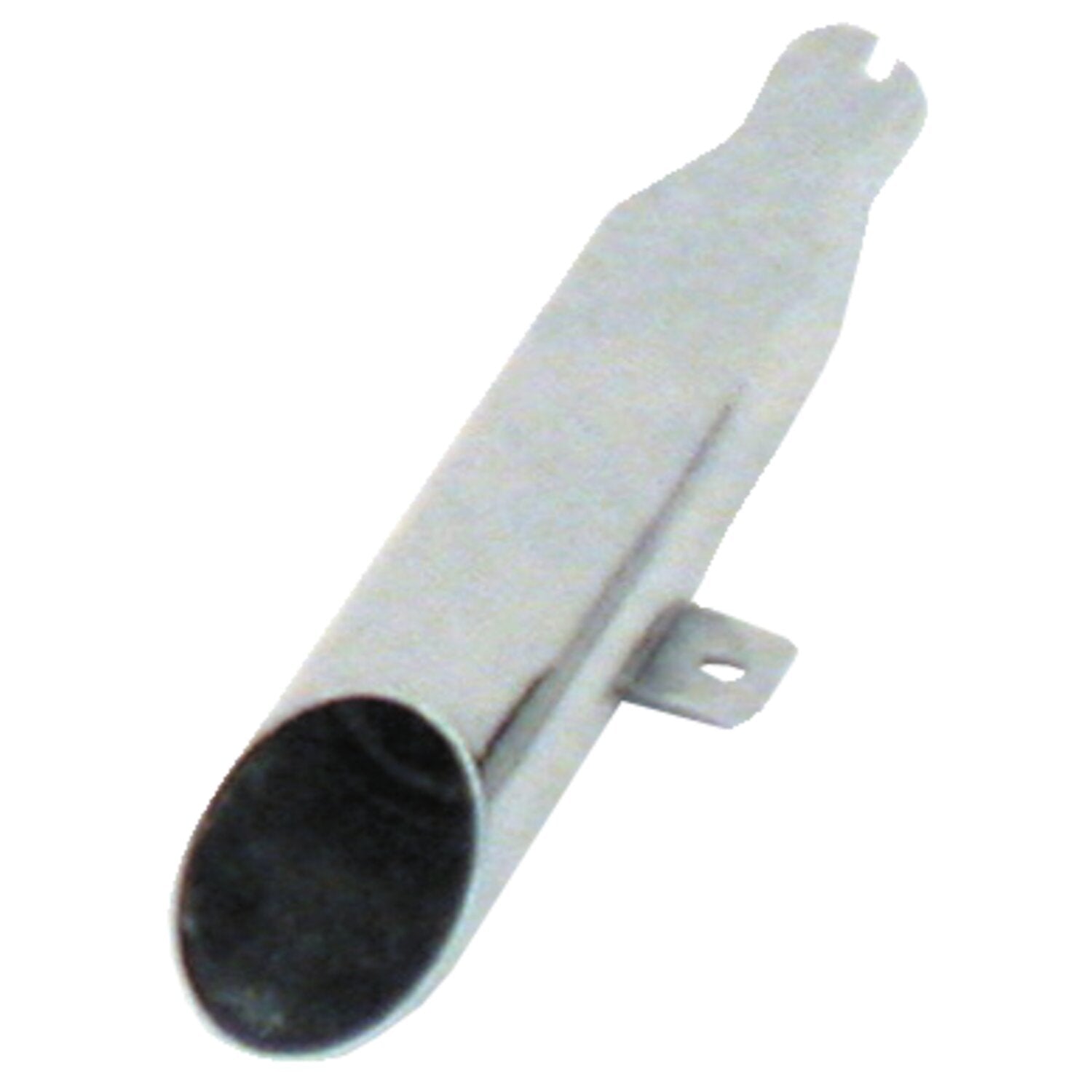 Paughco Replacement muffler - Slash cut - Chrome