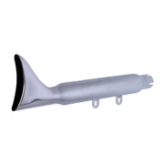 Paughco Replacement muffler - Fishtail - Chrome