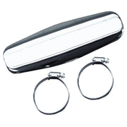 Paughco Straight Heatshield / boot guard - 14" - Chrome